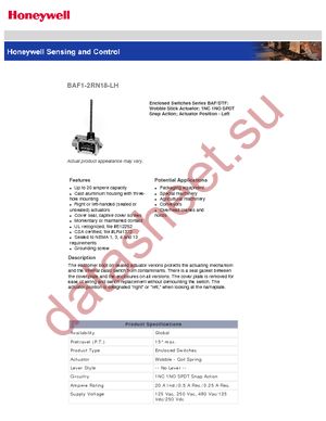 BAF1-2RN18-LH datasheet  